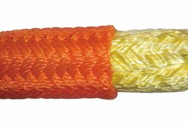 超高分子量聚乙烯纤维包覆缆绳