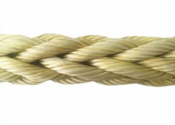 高分子量聚乙烯纤维和尼龙单丝耐磨复合缆绳